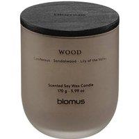 Blomus TUOKSU Wood Scented candle S in Light Brown