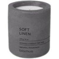 Blomus FRAGA Soft Linen Scented Candle 6.5cm - Magnet in Light Grey