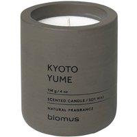 Blomus FRAGA Kyoto Yume Scented Candle 6.5cm - Tarmac in Dark Grey