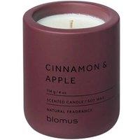 Blomus FRAGA Cinnamon & Apple Scented Candle 6.5cm - Port in Wine