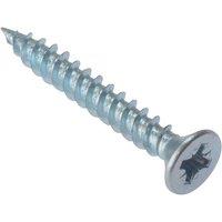 Forgefix General Purpose Pozi Screw Csk Tt Zp 2In X 6 Box 200 in Silver
