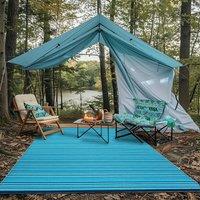 I Love Fancy Dress Green Decore Turquoise Blue Green Outdoor Camping Rug 180cm x 270cm | Size: 180 cm x 270 cm