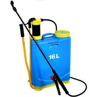 MANTRARAJ 16L Knapsack Sprayer Pressure Manual Garden Weed Killer Sprayer Pump in Blue