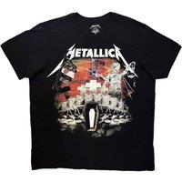 Rock Off officially Licensed Products Metallica El Arsenal Completo T-Shirt in Black | Size: Medium