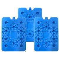 KDMD 4 Pack Freezer Ice Block Packs For Lunch Box Cool Bag Picnic in Blue