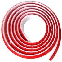 KDMD Self Adhesive TPE Wall Inner Corner Trim Caulk Strip 27x20mm 3m in White