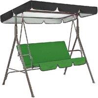 KDMD Replacement Swing Hammock Canopy 164x114x15cm Waterproof UV Black | Size: 164 x 114 x 15 cm