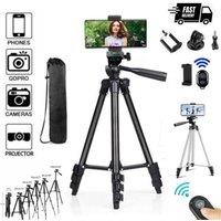 Nordara Professional Adjustable Tripod Stand with Phone Holder in Black