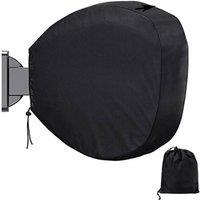 Nordara 420D Oxford Cloth Garden Hose Reel Protective Cover Black | Size: 100 cm x 80 cm