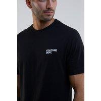 BCouture Men's Shorts & T-Shirt Set in Black | Size: Small