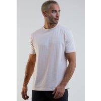 BCouture Men's Regular Fit Cotton T-Shirt in Stone | Size: Large