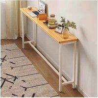 Living and Home Versatile Narrow Console Table in White