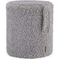 Blomus TEDDY Pouf - Sharkskin in Light Grey