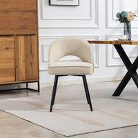 Artemis Home Ashley Fabric Dining Chairs - Set of 2 in Beige | Size: 2 Pack