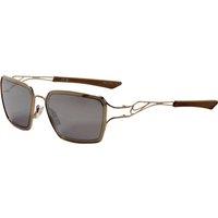 Nike EV24049-708-57 Veil Prism Square/Rectangle Sunglasses in Gold