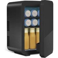 Kelvenix 10L Portable Mini Fridge Dual Use Cooling Warming Desktop Refrigerator in Black | Size: 0.6m2