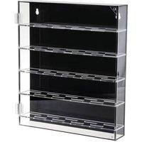 Kelvenix Medals Challenge Coin Display Case Shadow Box in Black | Size: 500mm