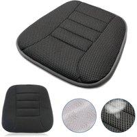 SPETLEK Car Seat Cushion Driver Seat Pillow Comfort Driving Support Pad in Black | Size: 120 cm x 135 cm