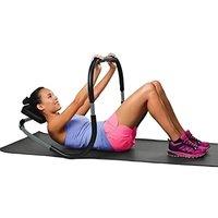 SPETLEK Trainer Crunch Roller Sit Up Ab Exercise Machine Home Gym in Black | Size: 0-12 m