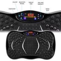 Kelvenix Power Vibration Plate Vibrating Machine Platform Exercise in Black | Size: 0-12 m