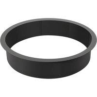 VEVOR Durable 40 Fire Pit Ring Q235 Carbon Steel Above/In-Ground DIY Campfire Ring in Black