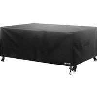 VEVOR Heavy Duty Patio Furniture Cover 420D Waterproof Black