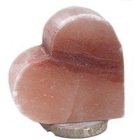 KDMD Crafted Salt lamp - Heart in Red