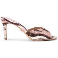 Carvela Women's 'Caramella Mule' Fabric Heels in Pink | Size: 3