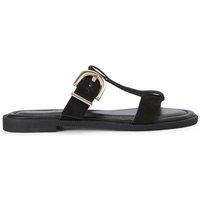 KG Kurt Geiger Women's 'Presto Sandal' Suede Sandals in Black | Size: 6