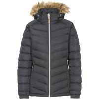 Trespass Women's Nadina Waterproof Padded Jacket in Black | Size: Large
