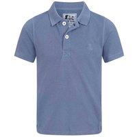 Lazy Jacks Boy's Cotton Pique Polo Shirt in Blue | Size: 11-12 Years