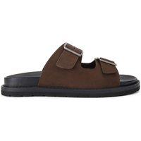 KG Kurt Geiger Men's 'Lisbon' Leather Sandals in Brown | Size: 10