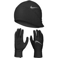 Nike Men's Essential Running Hat & Gloves Set in Black | Size: Large/XL
