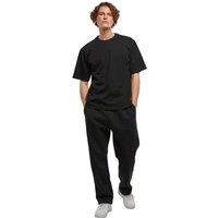 New Morning Studios Men's Basic Tracksuit Bottoms in Black | Size: Medium
