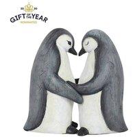 KDMD Penguin Partners For Life Ornament in Grey