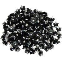 Carta Sport Aluminium Football Studs (Pack of 100) in Black