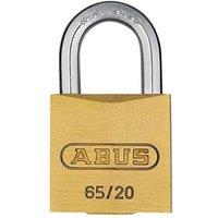 ABUS Mechanical 65 Series Brass Padlock | Size: 20mm