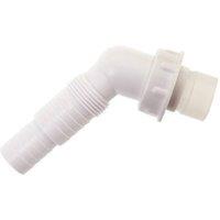 Securplumb Washing Machine Trap Nozzle in White