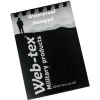 Web-Tex Waterproof Notepad in Black
