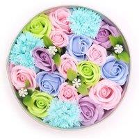 KDMD Round Box - Baby Blessings - Blues