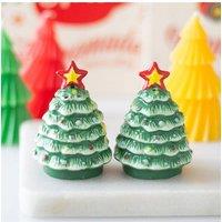 KDMD Nostalgic Christmas Tree Salt & Pepper Shakers - Festive Table Decor in Green