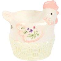 Something Different Hen Oil Burner & Wax Melts in White
