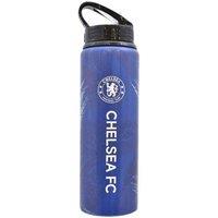Chelsea FC The Pride Of London Print Aluminium 750ml Water Bottle in Blue