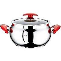 OMS 7.8L Stainless Steel Stock Pot 26CM in Silver