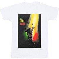 Bob Marley Men's One Love Movie Poster T-Shirt in White | Size: 2XL