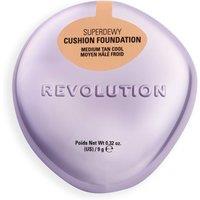 Revolution Women's Superdewy Cushion Foundation 9g in Medium Tan Cool