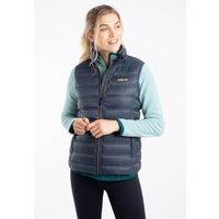 Weird Fish Women's Atissa Lightweight Padded Gilet in Dark Navy | Size: 10