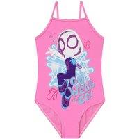 Marvel Girl's Spidey & Friends Ghost Spider Swimsuit in Pink | Size: 4-5 Years