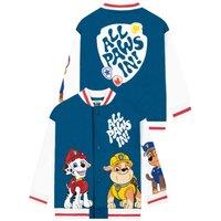 Paw Patrol Boy's Chase, Marshall & Rubble Bomber Jacket in Blue | Size: 3-4 Years