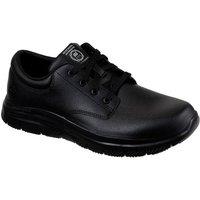 Skechers Men's Flex Advantage - Fourche Sr Occupational Shoe in Black | Size: 6
